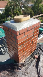 chimney after repair