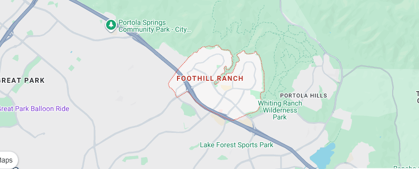 Foothill Ranch is a neighborhood of the city of Lake Forest in Orange County, California, United States.