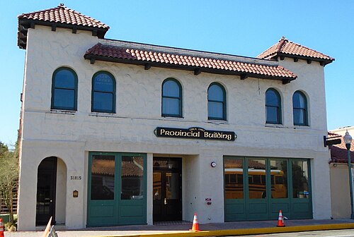 The Provincial Building at 31815 Camino Capistrano in San Juan Capistrano, California was built c.1920.