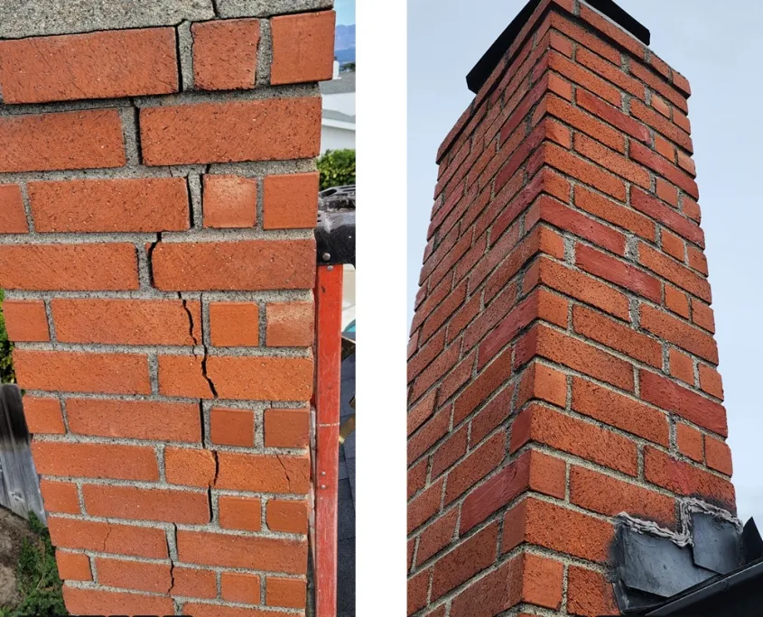 Our Chimney Leak Repair Process for Orange County