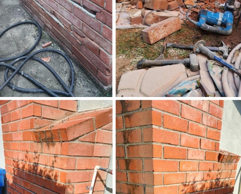 chimney brick repair