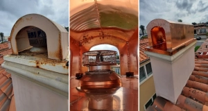 copper shrouds before and after